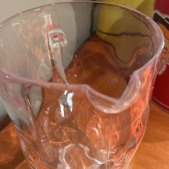 Acrylic clear pitcher from Home goods. Smoke free pet free home. 11 inch tall - Picture 4 of 6